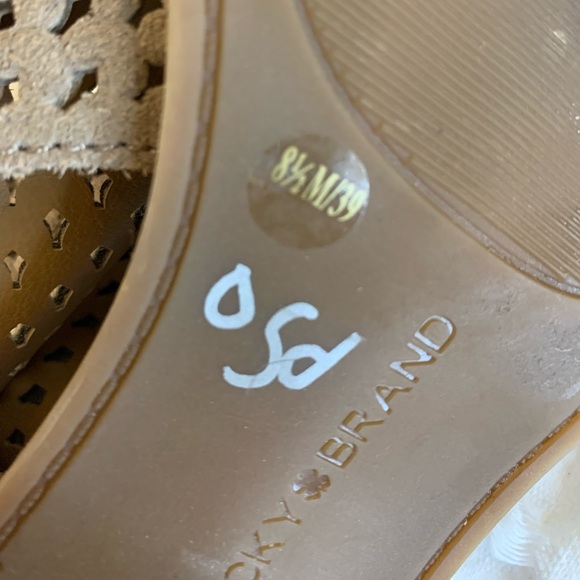 Lucky Brand Peep Toe Leather Boot - Picture 6 of 6